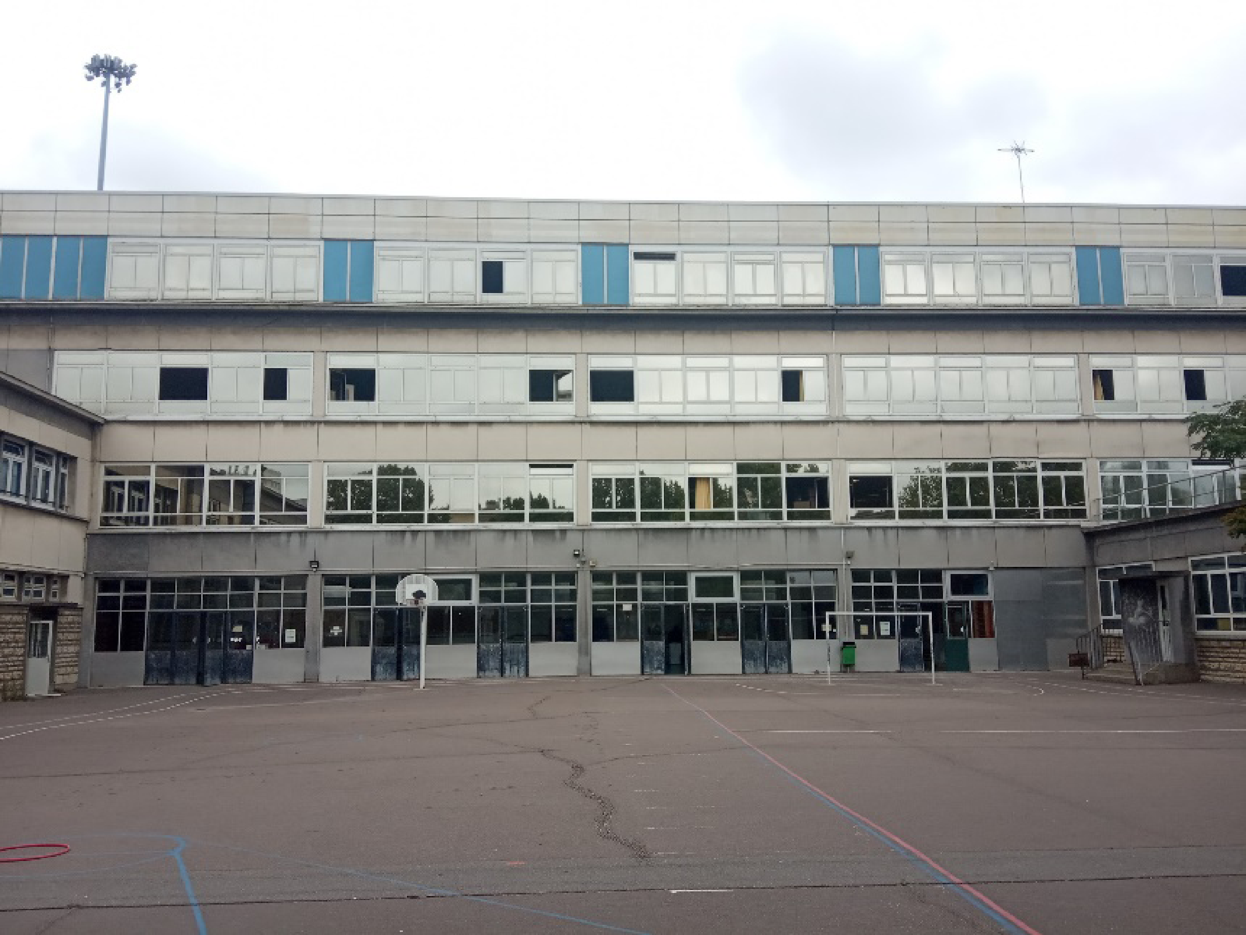 Maryse Hilz Existing Schoolyard