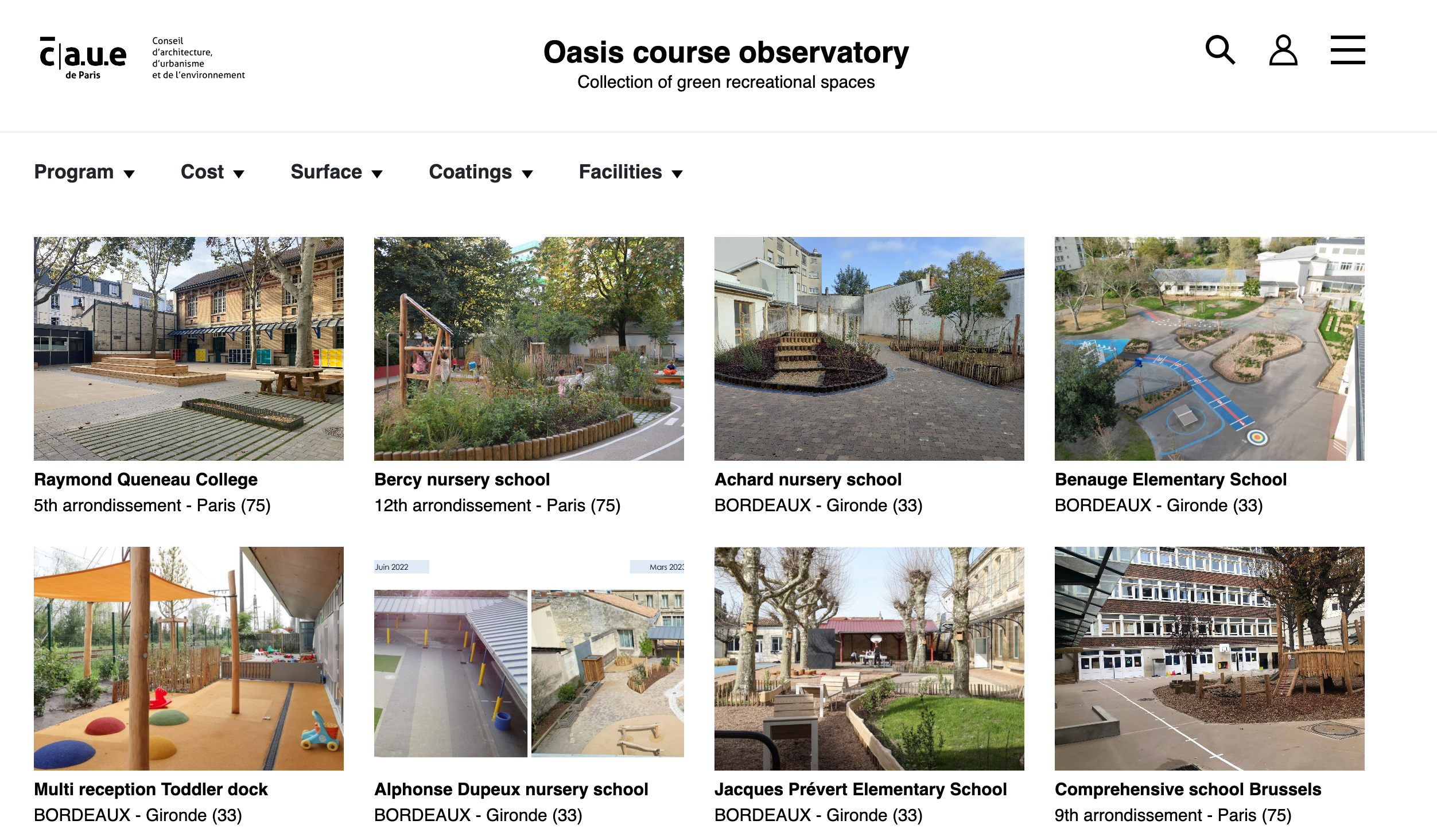 OASIS Schoolyards Observatory