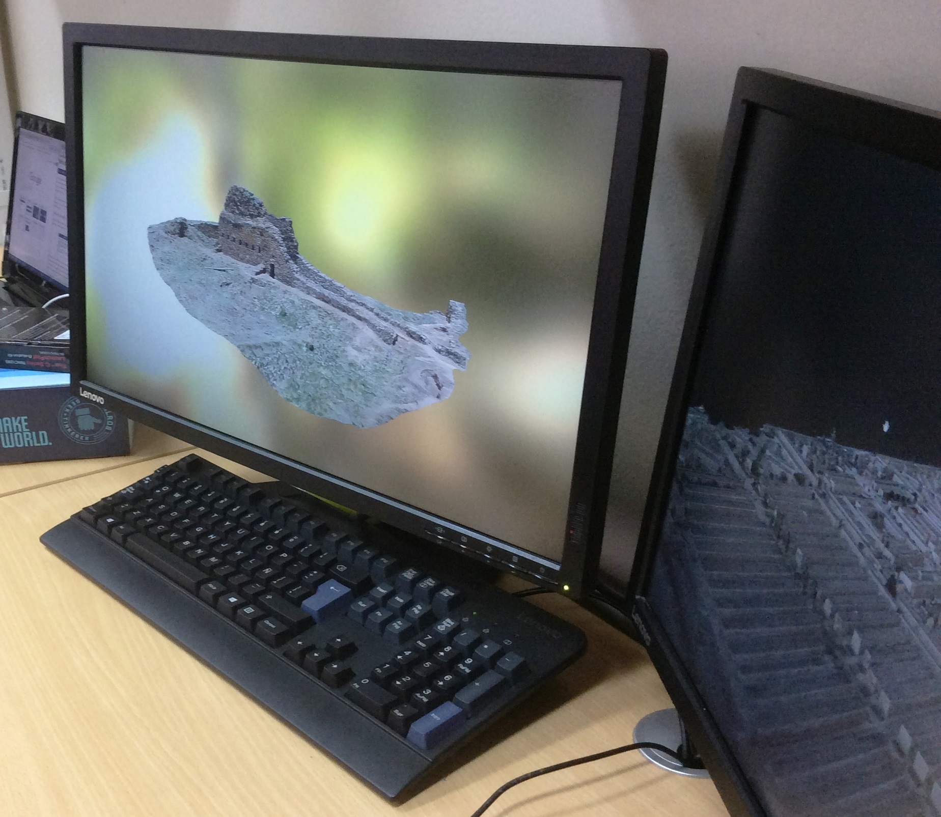 3D visualization of historical object