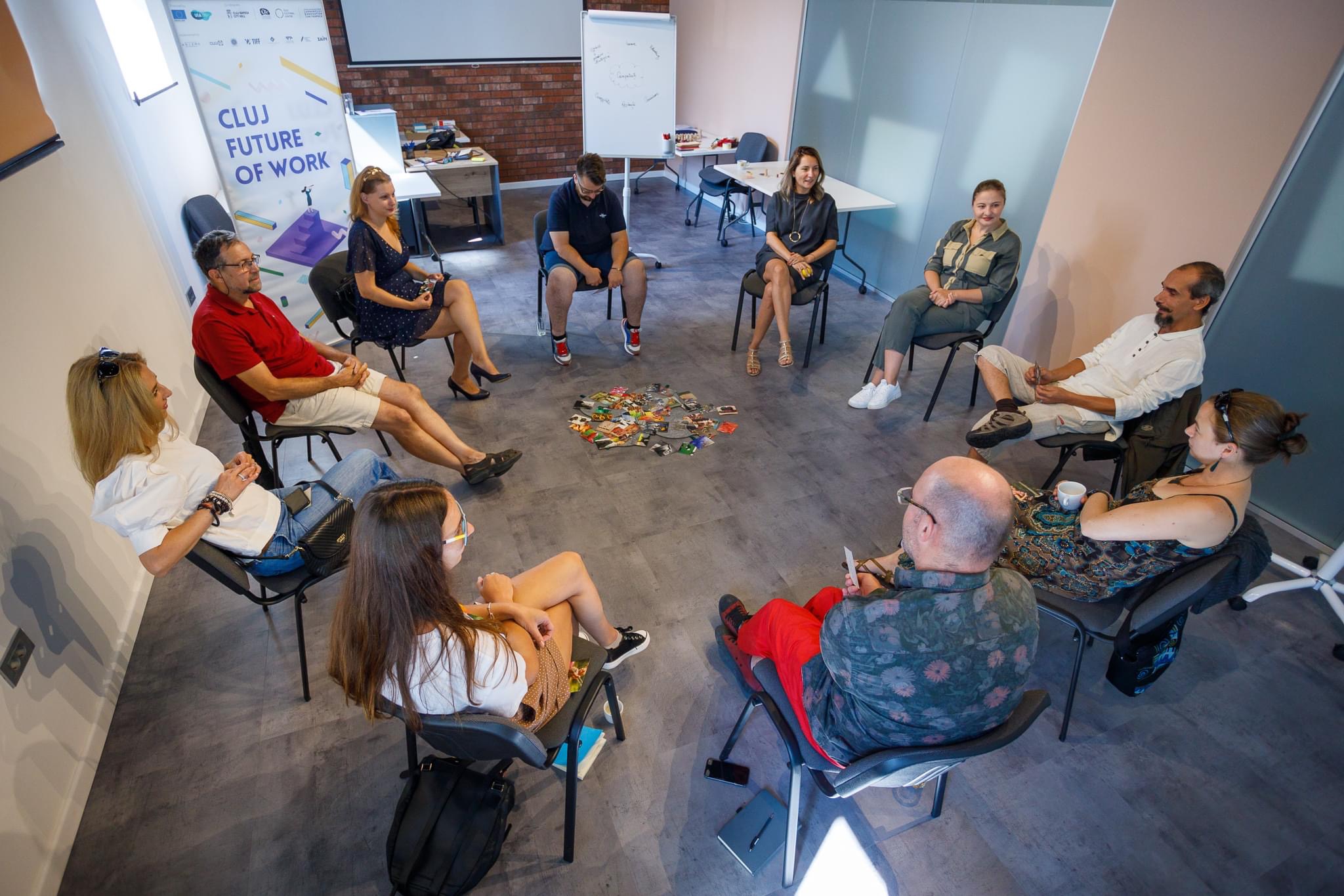 Image 1: One of the workshops of the Culturepreneurs program. Source: Cluj Cultural Centre