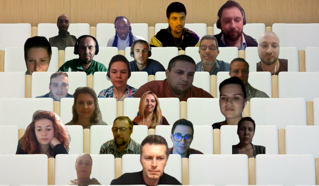 The Culturepreneurs class 20/21 working online