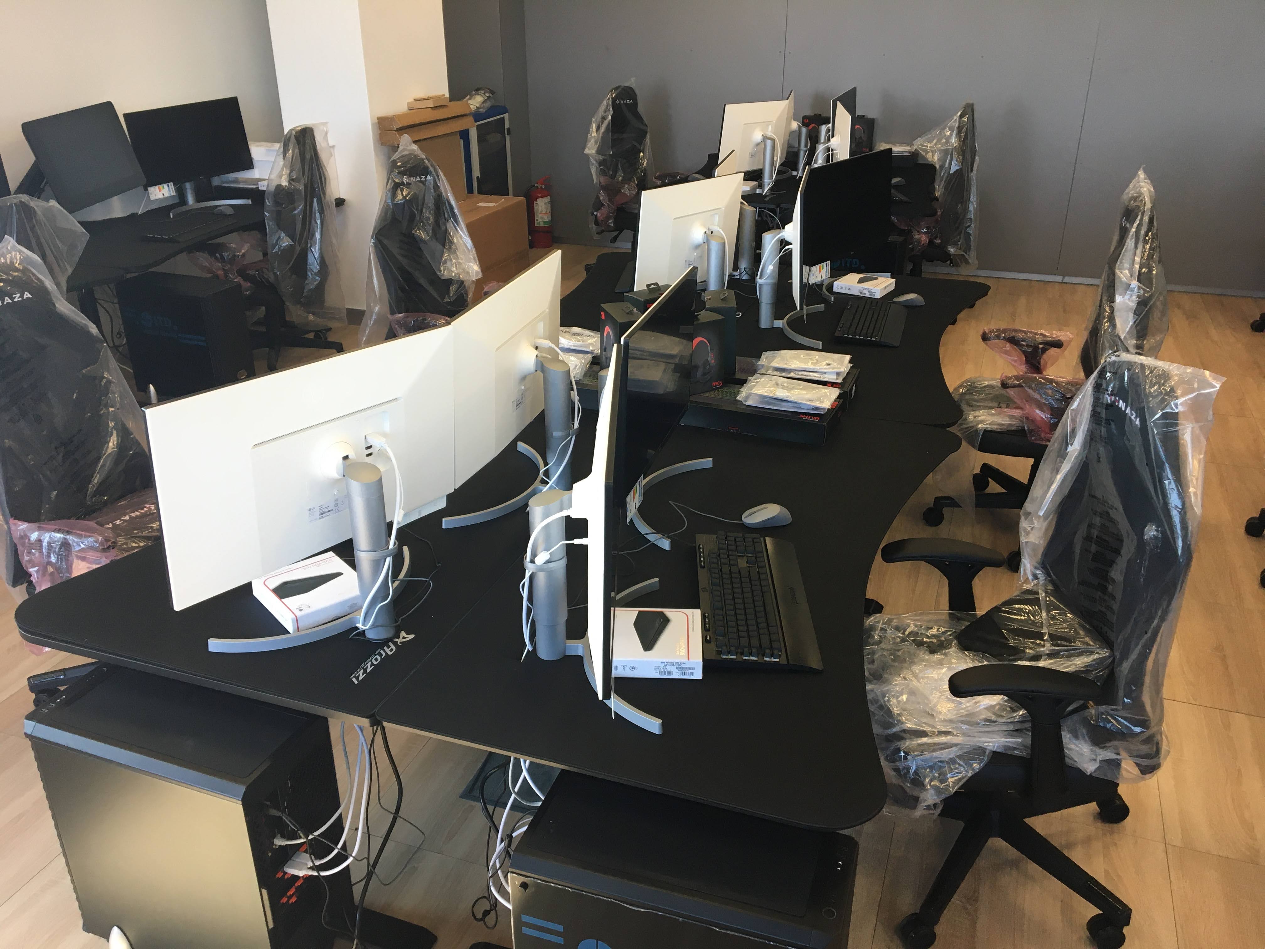 Image 4: The equipment installed at the CGI&VFX Lab at CREIC  Source: City of Cluj Napoca 