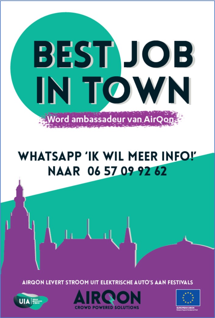 Becoming AIRQON ambassador will give you the best job in town (Source: airqon.eu)