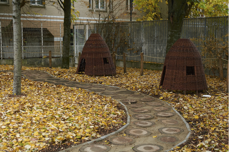 Oasis schoolyard in Paris (copyright city of Paris)