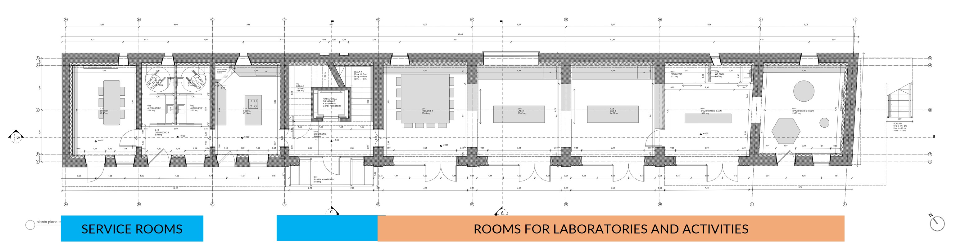 groundfloor, Serassi, Cascina