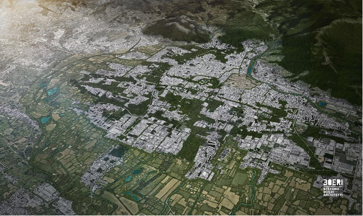 Illustration of the Master Plan of Prato