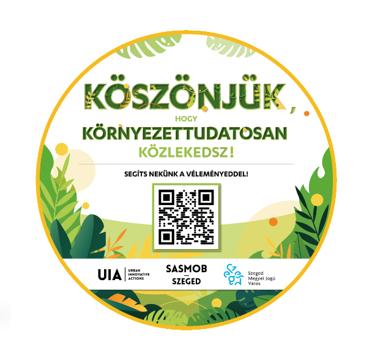 QR code accessed citizen's survey on sustainable mobility