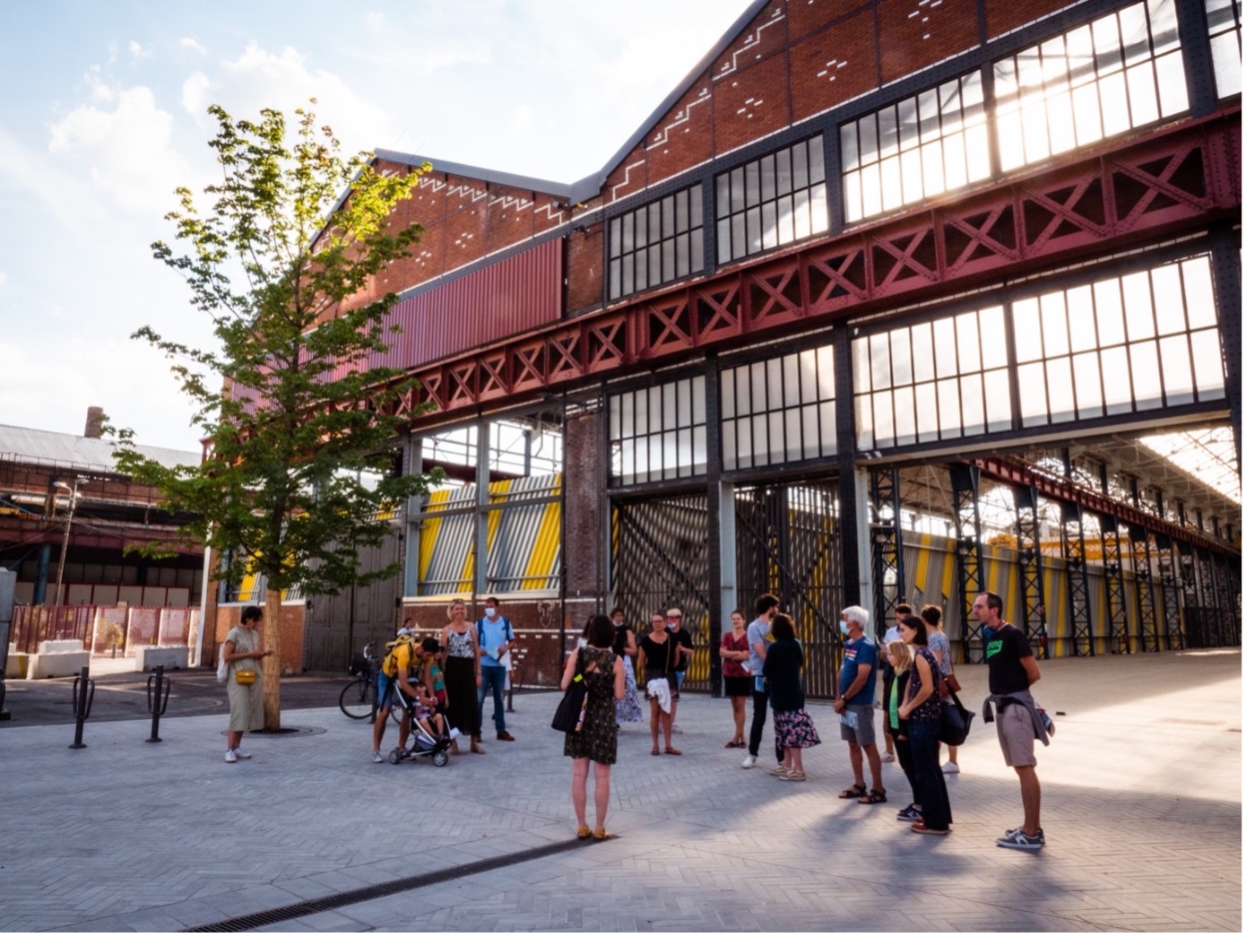 Fives Cail Renovation project, Passage de l’Internationale © J. Quispe Leuridan