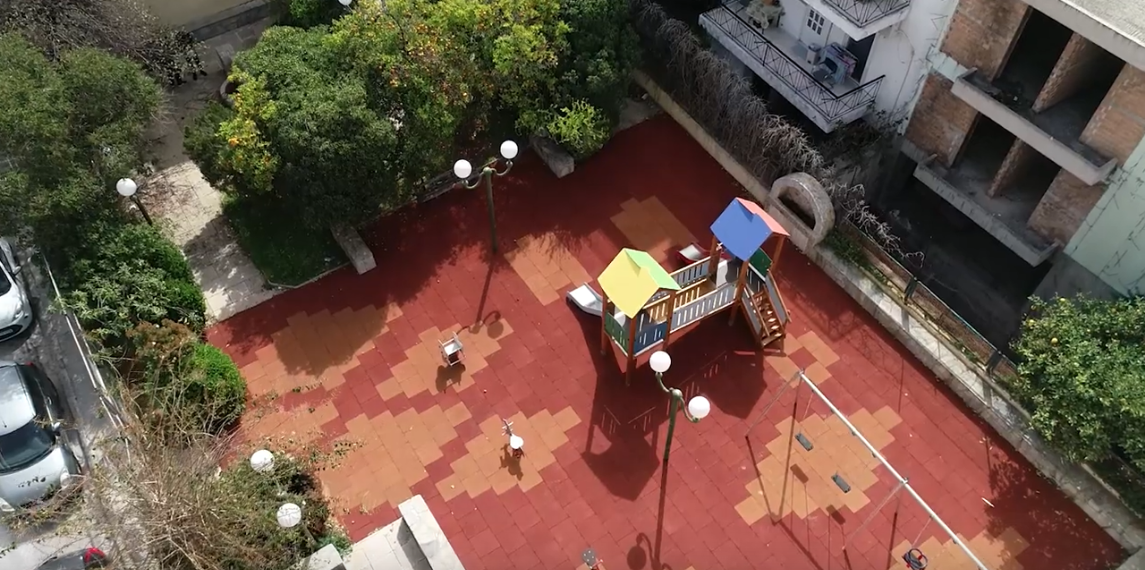 Restoration of Ellis playground in Piraeus 