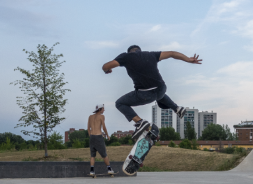 Milano skateboarders