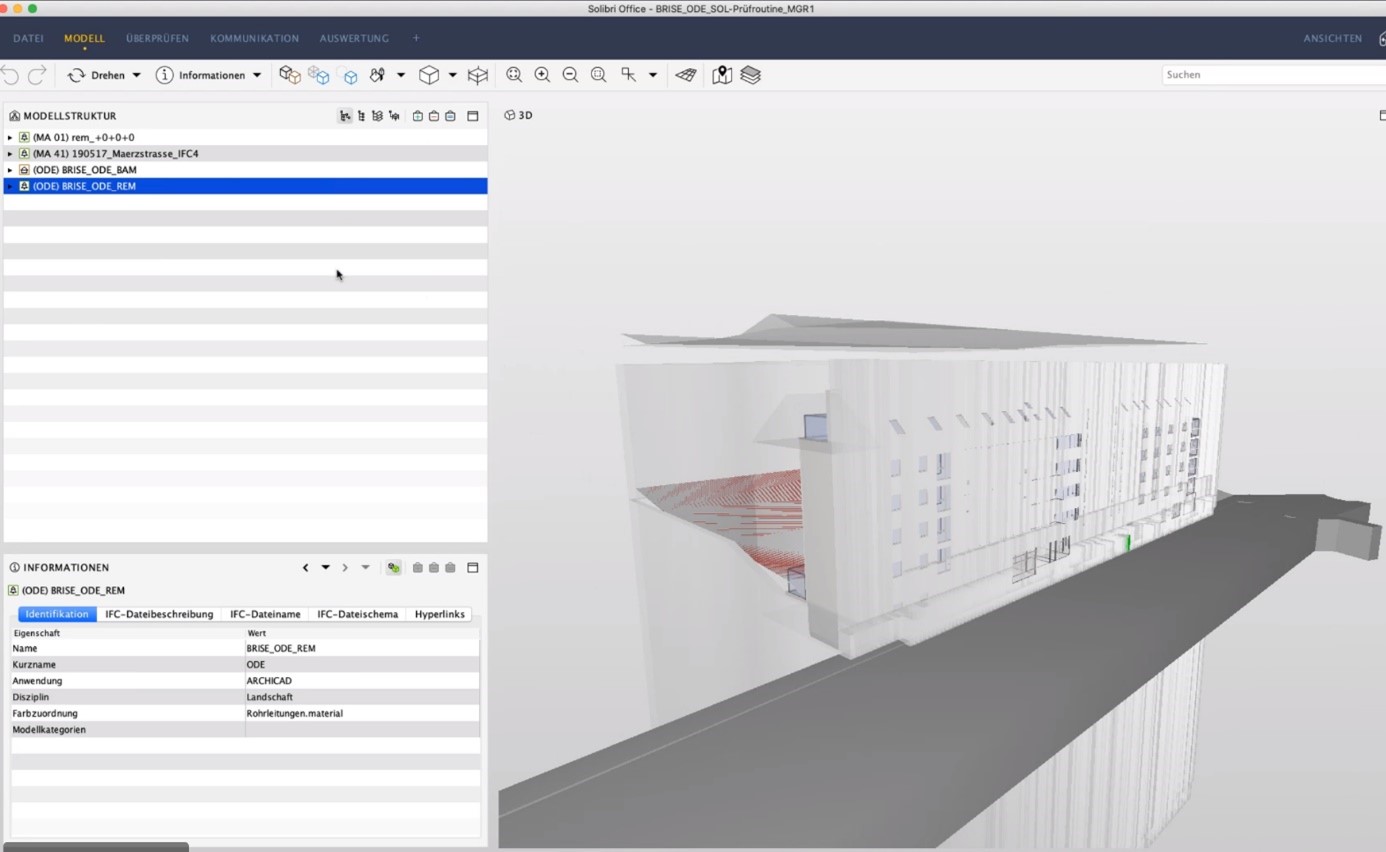 Visual representation of the 3D Reference Model