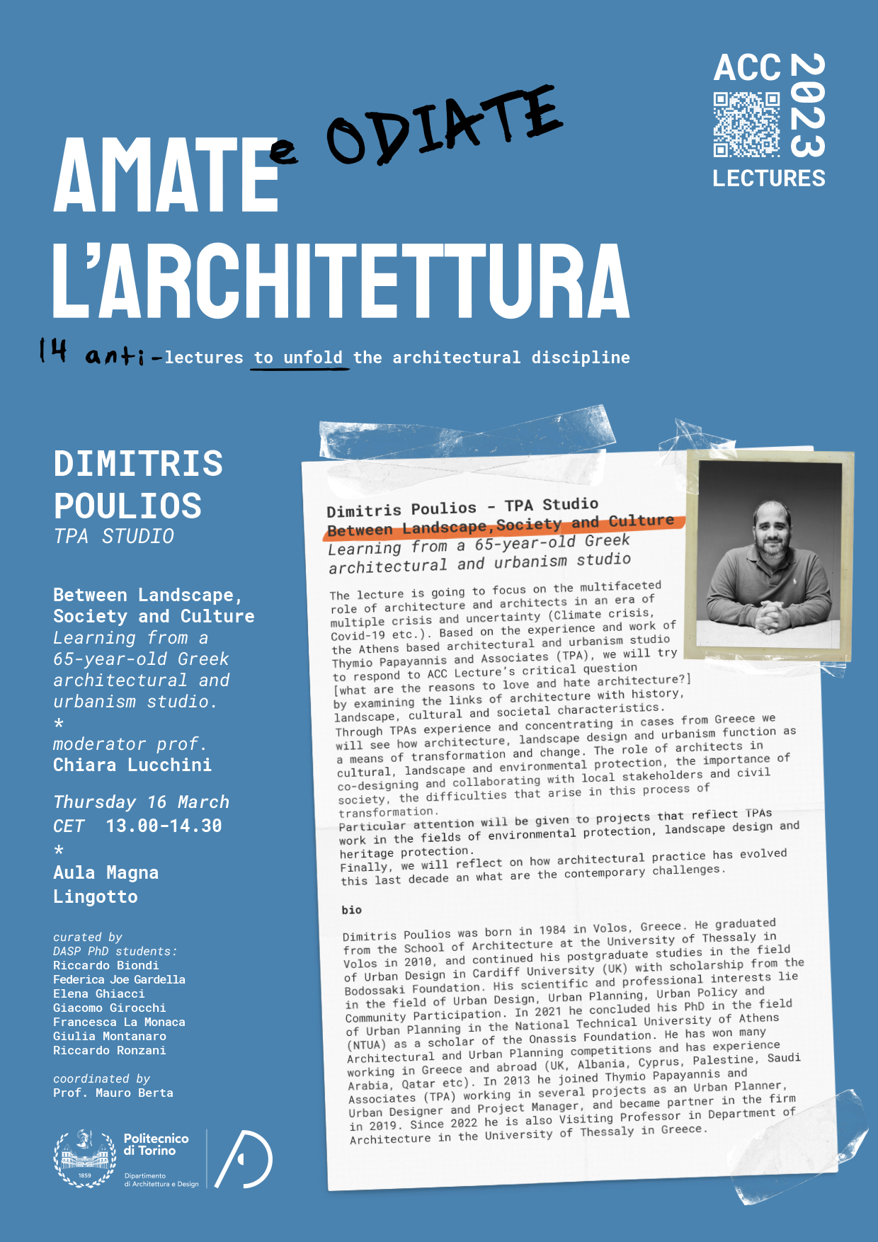 TPA presentation in Torino