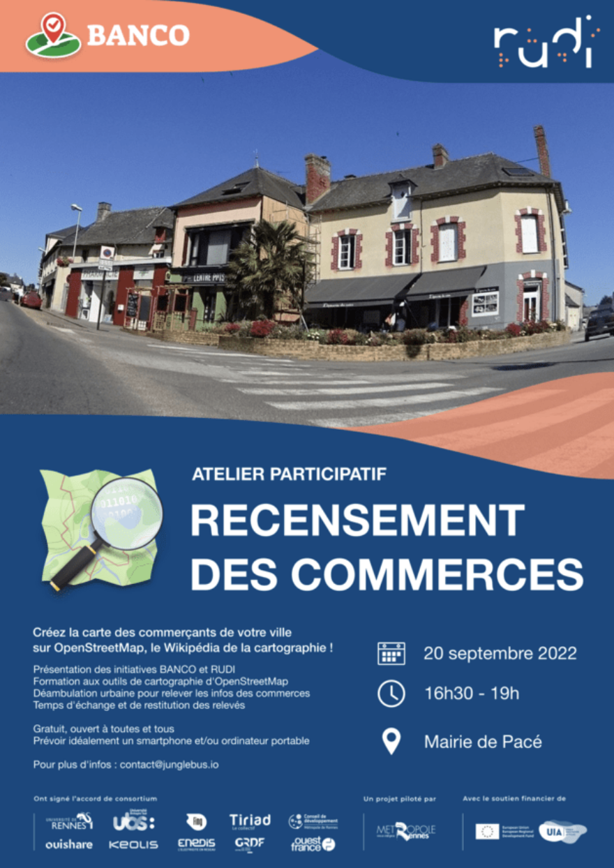 Invitation to collect data on local shops