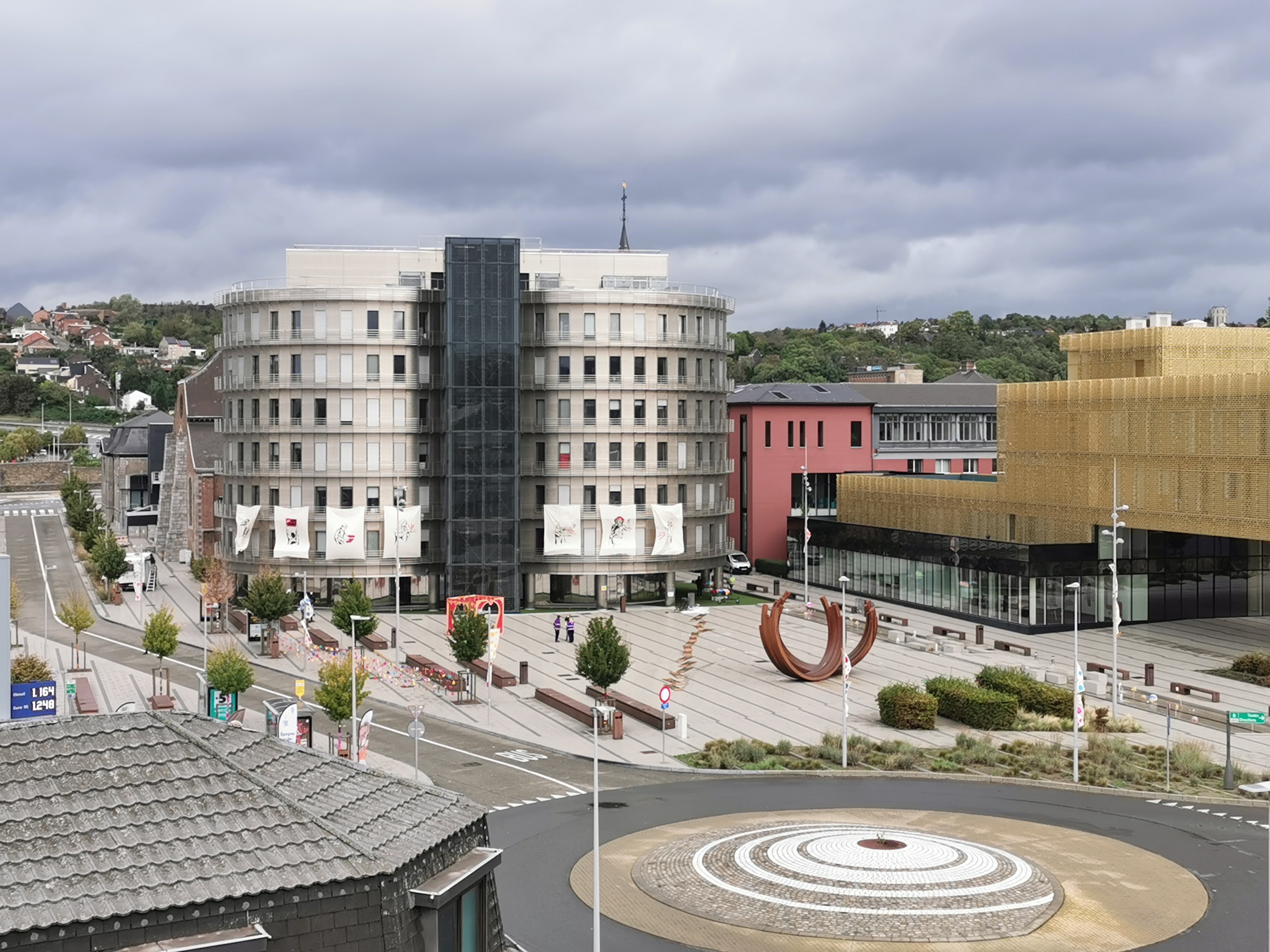 Seraing's renovated main street