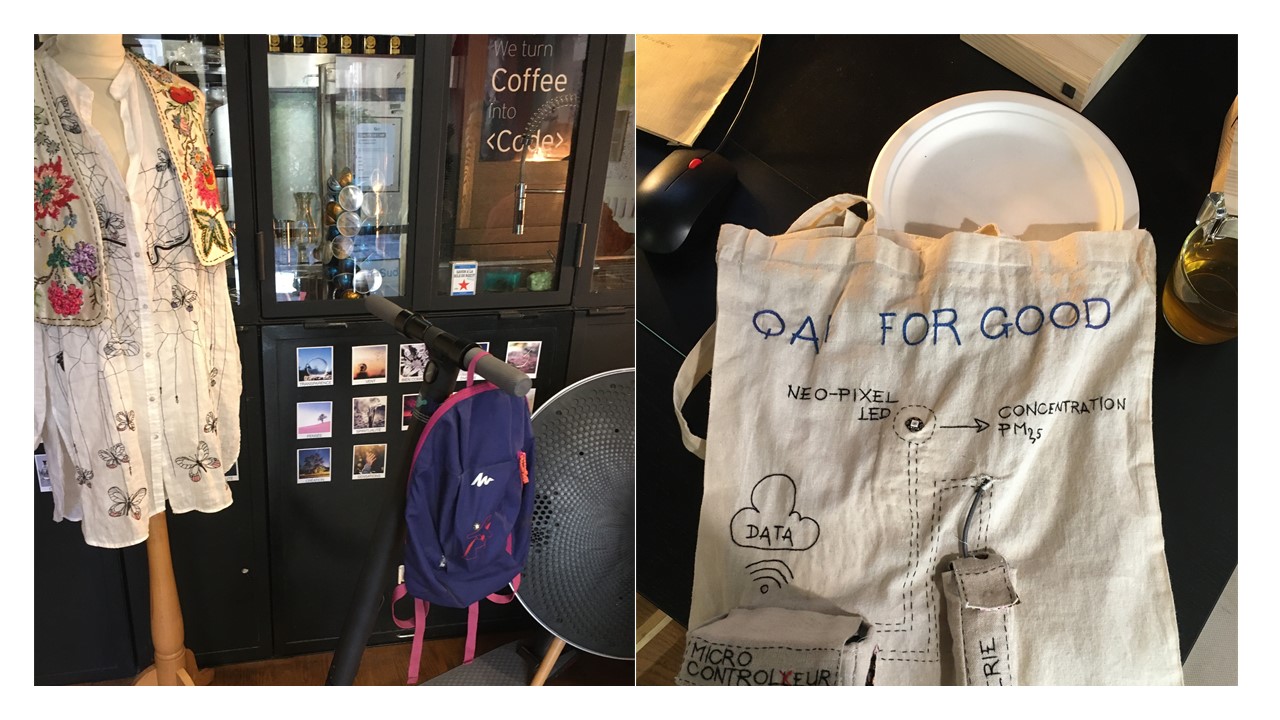 Air sensors and werables