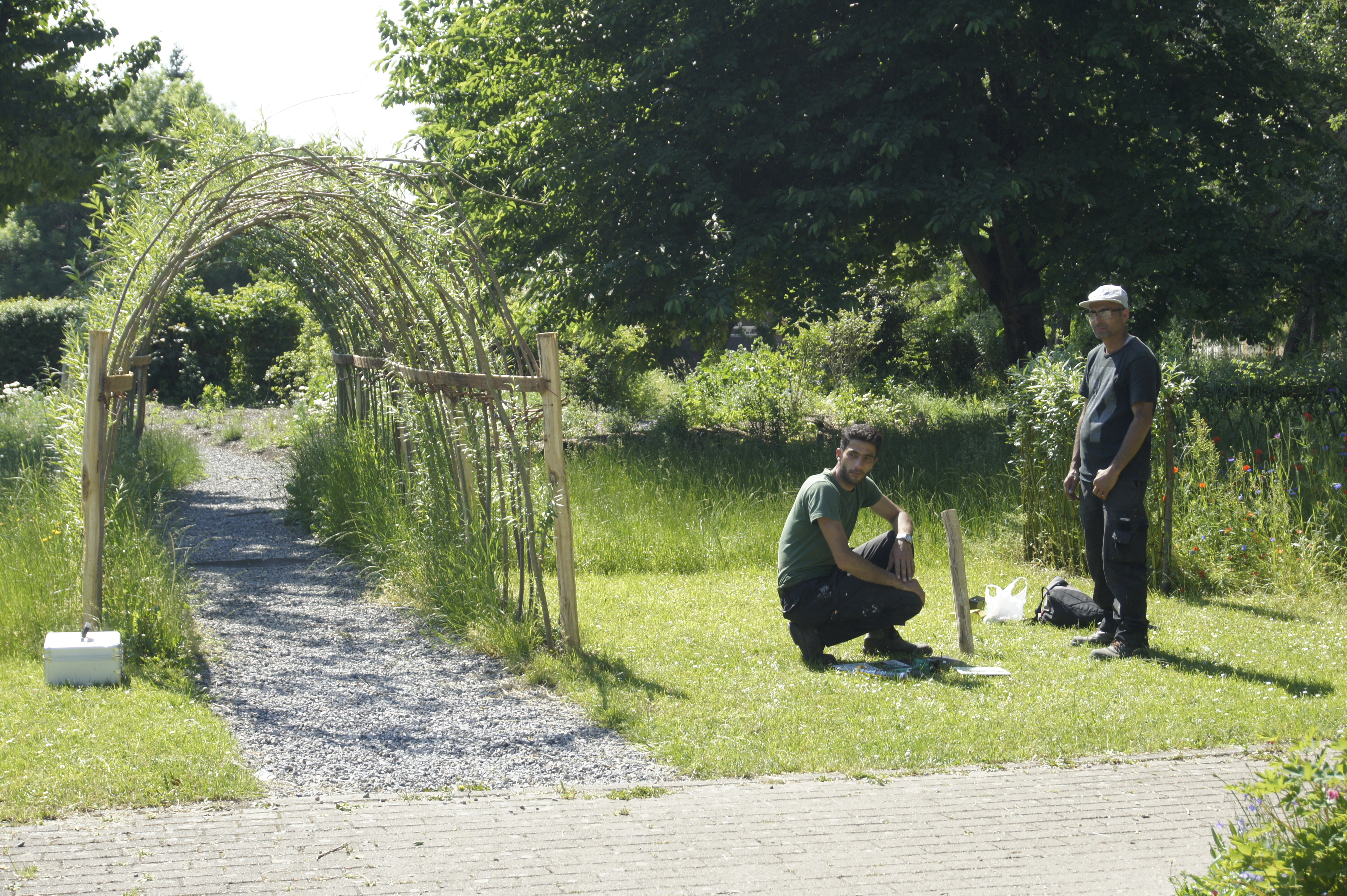 Improvements in the municipal parks