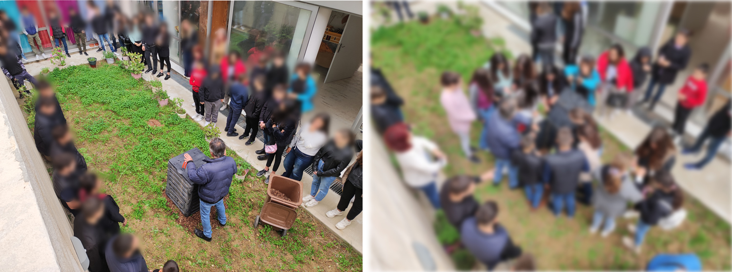 Awareness raising activity regarding composting