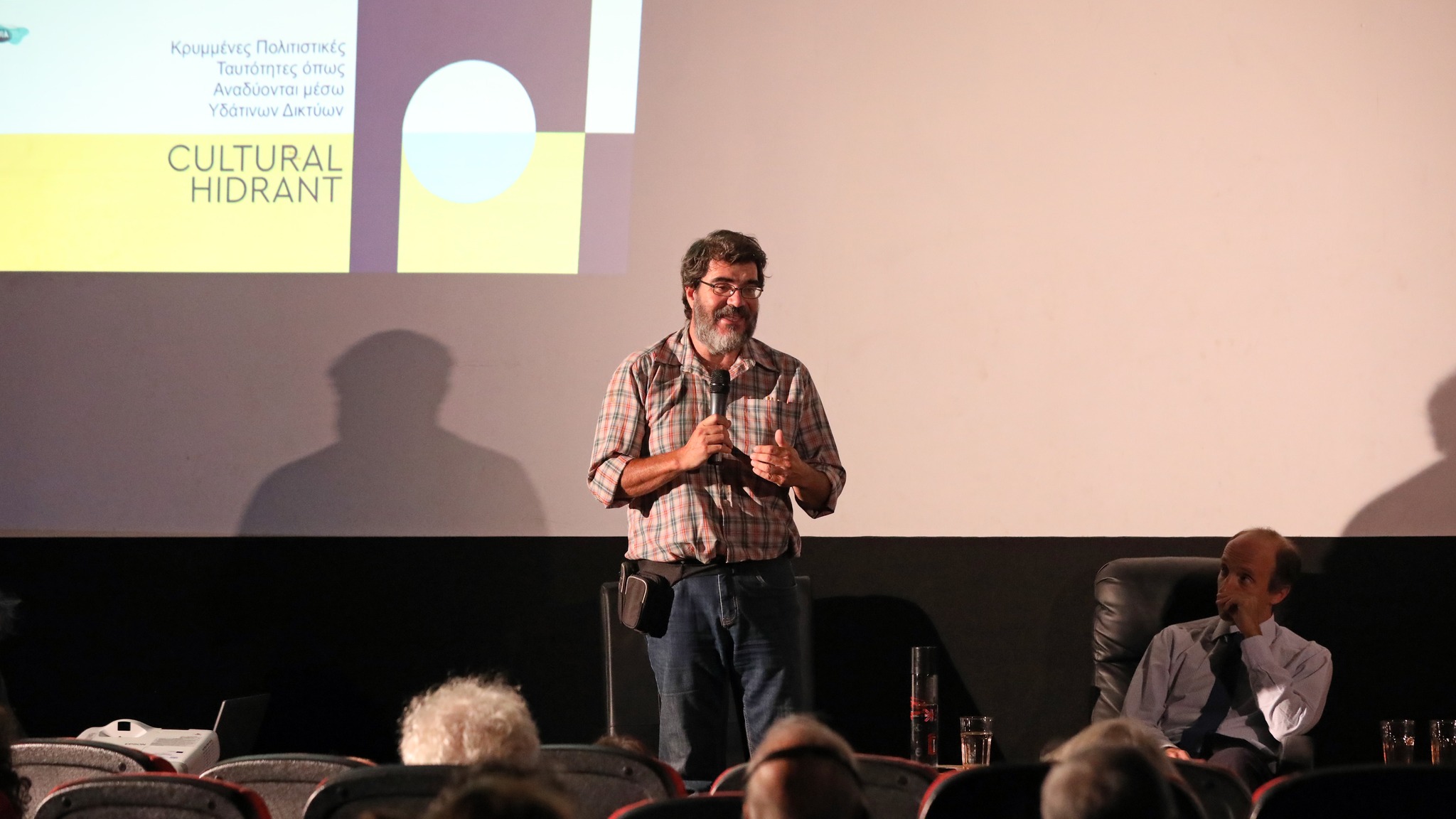 Costas Gerolymatos introducing the workshop