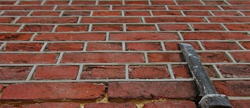 Example of typical dutch aesthetic pointing mortar