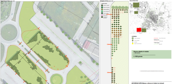 Figure 12 - Trade Fair Reforestation Final Design. Source: MUA