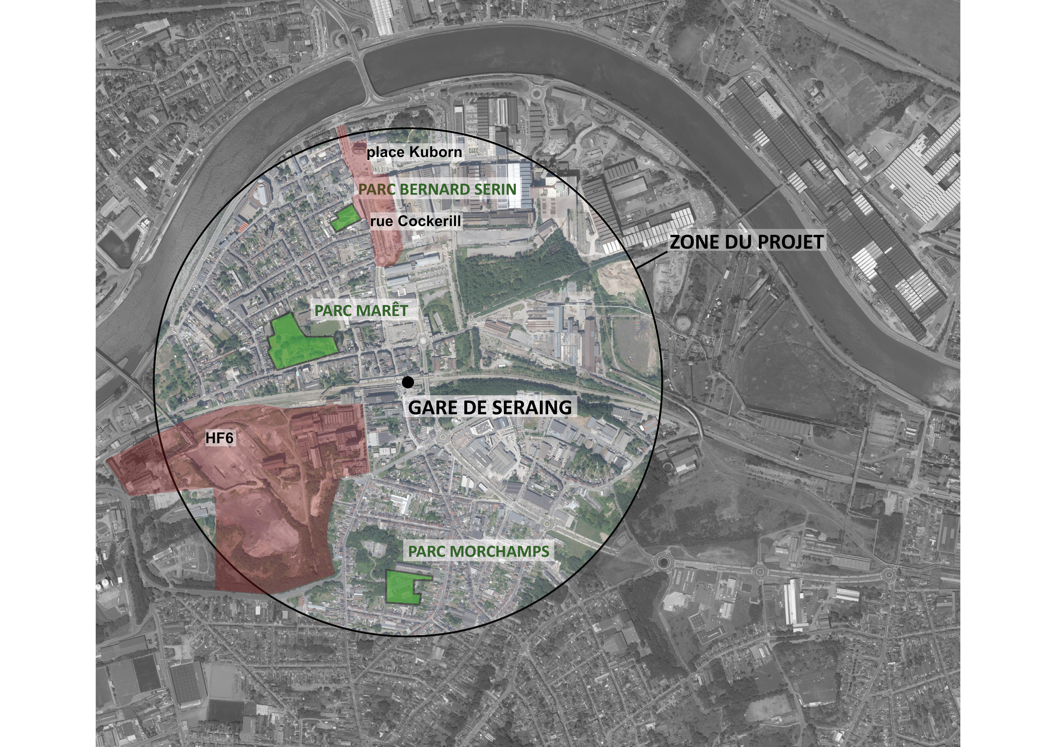 Project area - aerial view