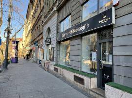 Cultural venue on the Bartók Béla Boulevard. Photo by Levente Polyak