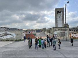 Industrial site in the Darsena. Photo by Levente Polyak 