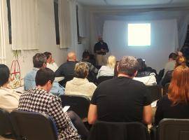 Evening meeting of the social housing tenants