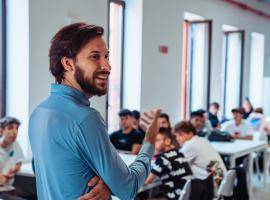 deputy mayor Balboni at a workshop