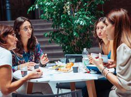 stakeholders engaged in conversation