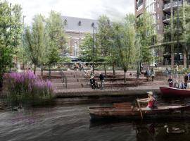 Visualisation of an implemented part of the green ways