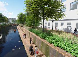 Future green quays in Breda