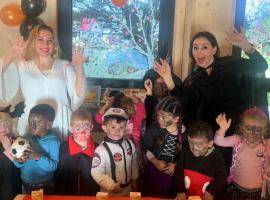 Halloween party at home and care