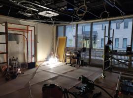 Virtual reality showroom under construction