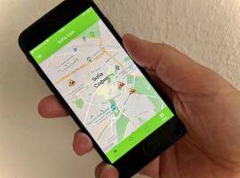 A smart phone app rewards citizens for using soft modes in Sofia