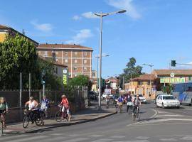 commuters in Ferrara