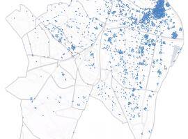 Map of cultural and technology organisations in Újbuda. Image by KÉK