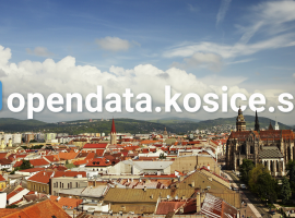 Open data portal of the city of Košice