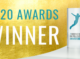 Super Circular Estate is the winner of 'The Innovation in Politics Award 2020'!