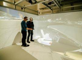 The virtual cave in Valmiera