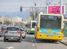 car and bus in szeged