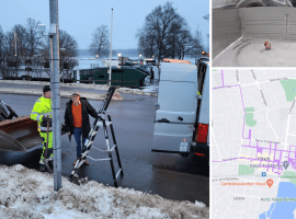 Several municipalities are adopting the solution for snow clearance developed in Växjö during the Diaccess project. 