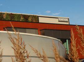 IGNITION sign at a building at the University of Salford