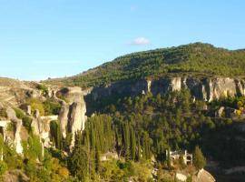 Cliffs nearby the city of Cuenca