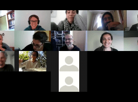 video conference about housing cooperative