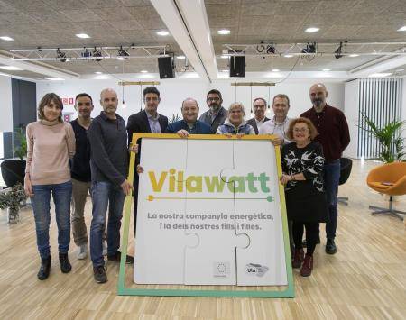 Viladecans City Council, AMB, the citizen organisation and the business association for energy transition set up Vilawatt Consortium 