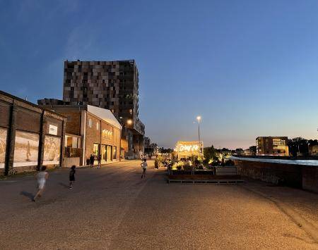 Night at the Candiano Canal