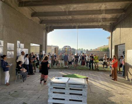 Event to present the tactics of the Darsena. Photo: Levente Polyak 