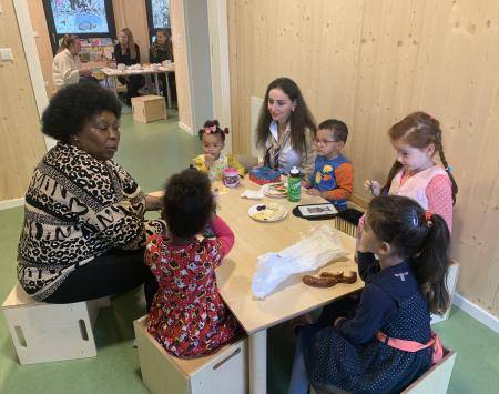 Childminders and children in the UIA-project