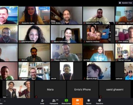 6_Co-Athens online meeting. Image (c) Curing the Limbo